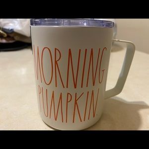 Rae Dunn morning pumpkin tumbler
